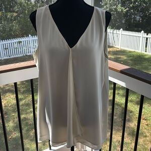 Chico’s Off White Sleeveless Shell